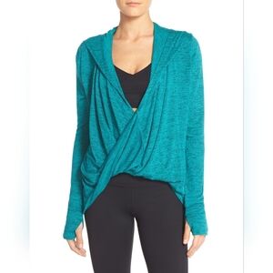 Zella Wrap Hoodie cardigan